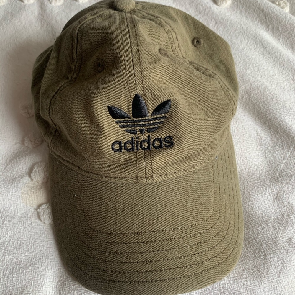Dark green Adidas hat
